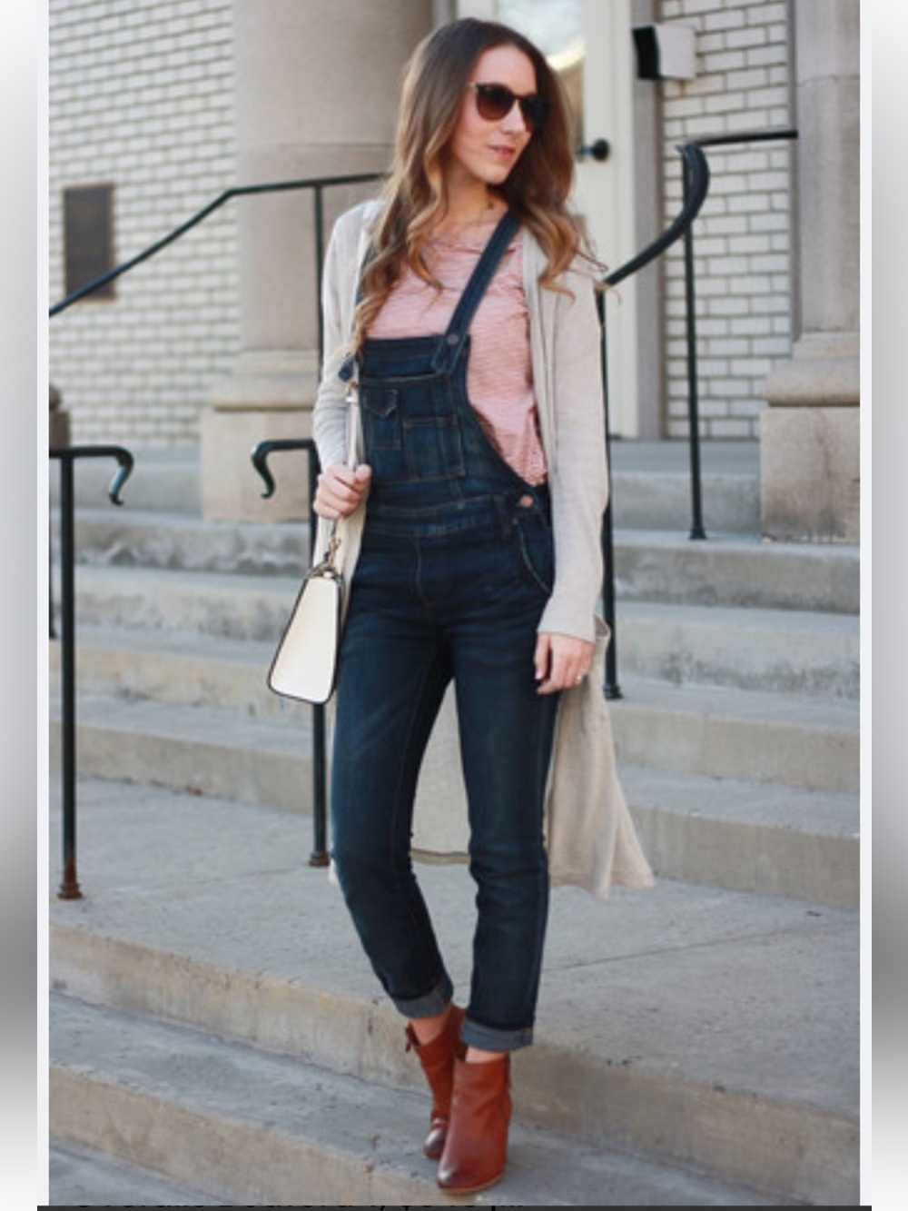 Current/Elliott  The Clean FlareI Dark Wash Denim Highrise Overalls